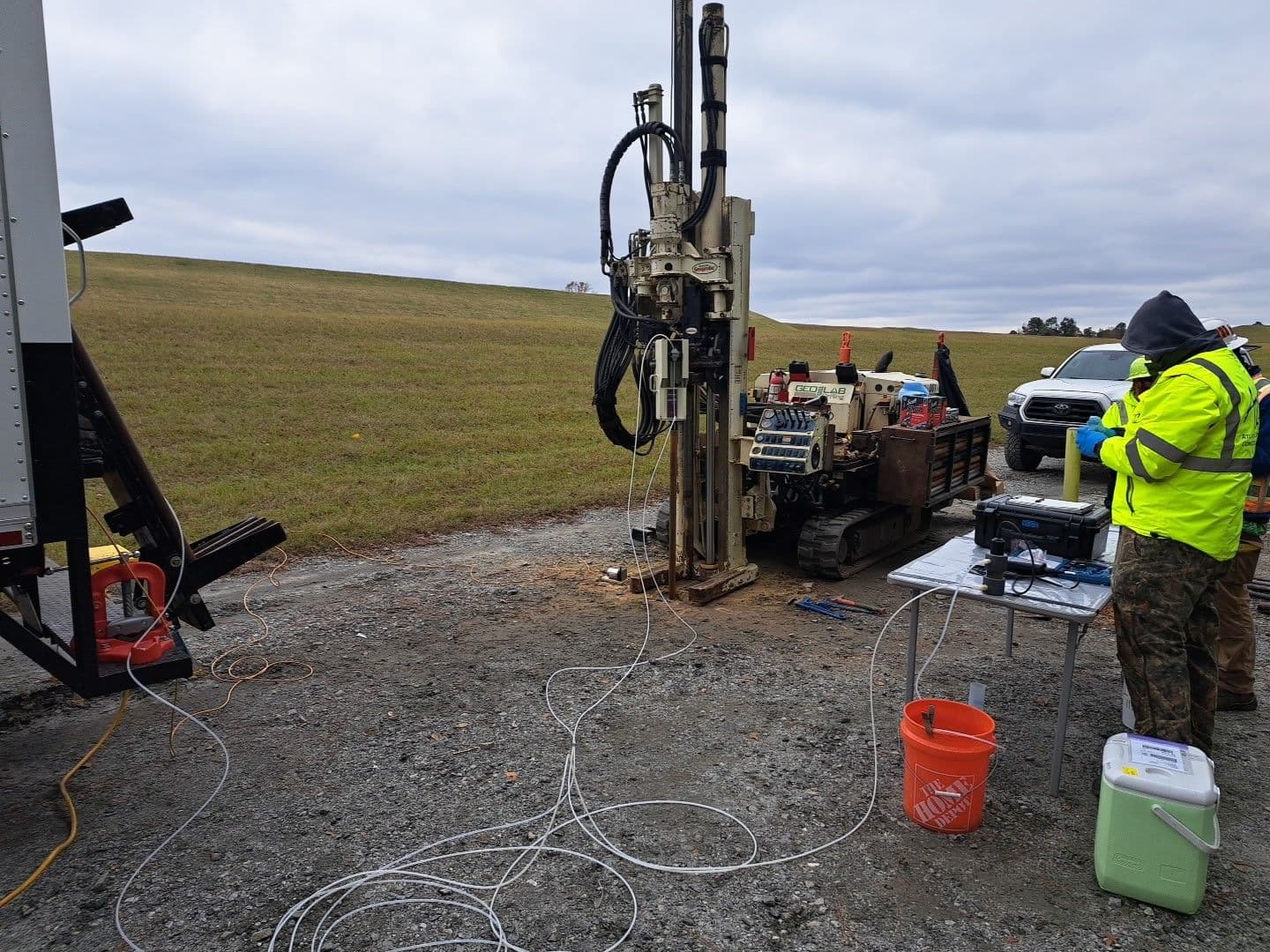 Groundwater profiler investigation